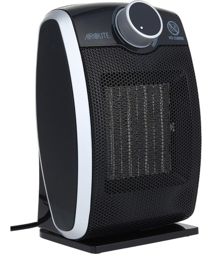 Termoventilador Eléctrico 1800 W Airolite Curvo Black