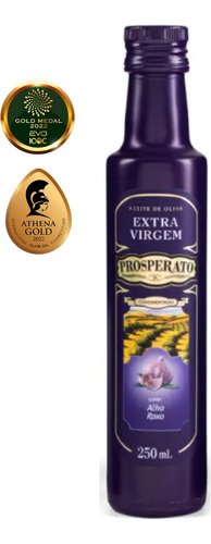Azeite Oliva Extra Virgem Premium Alho Roxo Prosperato 250ml