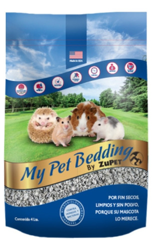 Sustrato De Papel My Pet Bedding 4lt Razas Mascotas