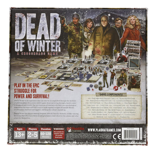 Juego De Mesa Dead Of Winter Crossroads De Estrategia