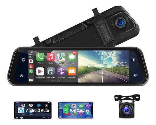 Estéreo De Coche Con Carplay Android Auto Dashcam 9.66 Inch