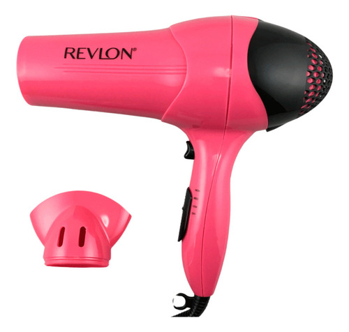 Secador De Cabello Revlon Anti Frizz Rosado Rv474