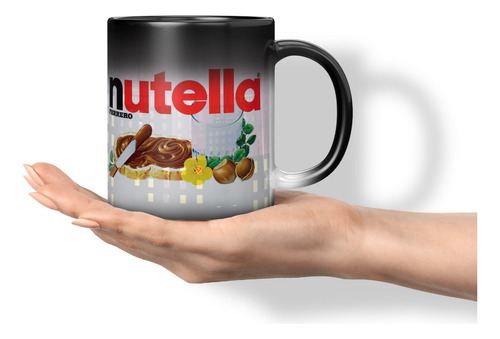 Taza Magica Cambia Color Nutella 11 Onzas