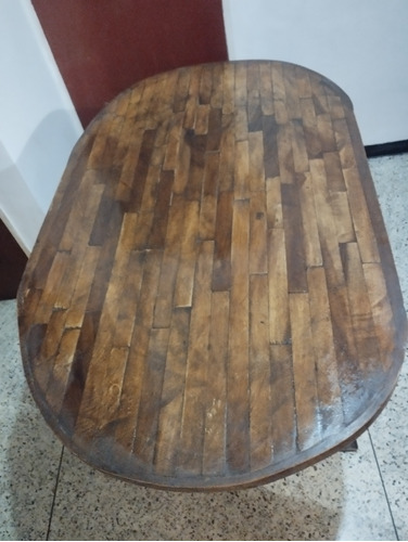 Ofertón Mesa De Madera Rústica 4 Sillas Más Organizador !!