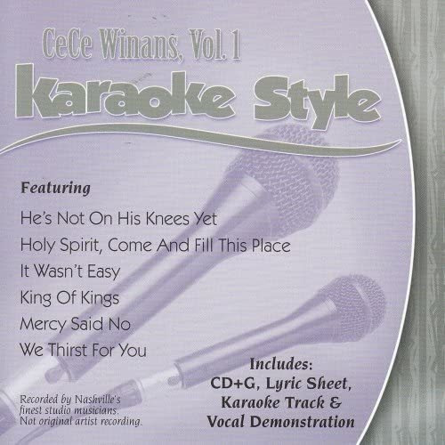 Cd:daywind Karaoke Style: Cece Winans, Vol. 1