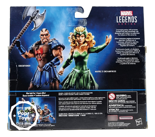 Hasbro - Marvel Legends 3.75 Executioner & Enchantrees 2pack