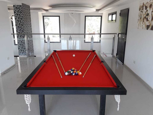 Mesa De Pool Profesional+accesorios+tapa Ping Pong+embalaje!