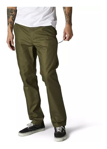 Pantalon Casual Fox Essex Verde