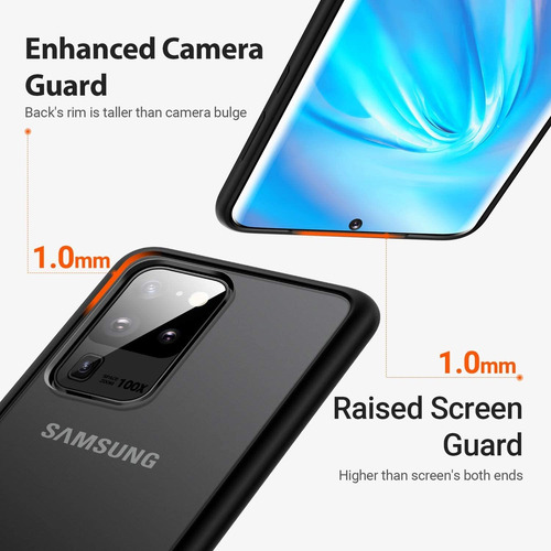 Torras - Carcasa Rígida Para Samsung Galaxy S20, Protección