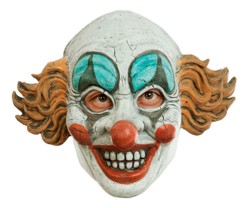 Máscara De Vintage Clown Para Fiesta Halloween Color Multicolor