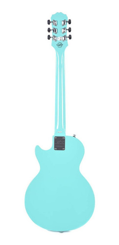Guitarra eléctrica Epiphone Les Paul SL de álamo 2017 turquoise con diapasón de palo de rosa