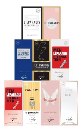 2 Perfumes Le Paradis Premium Edt 50ml Más De 70  Fragancias