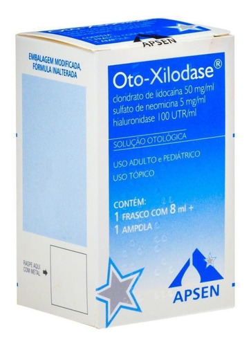 Oto-xilodase - Gotas - 8ml