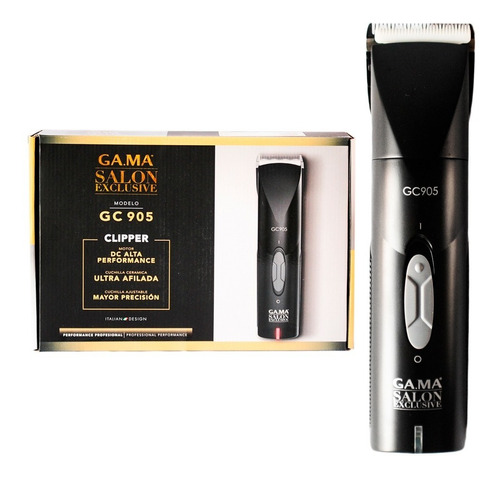 Gama Salon Exclusive Clipper Gc905 Cortadora Peluquería 