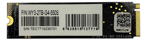 Ssd 2tb M.2 Nvme Gen4 5000mb/s Ioway Preto