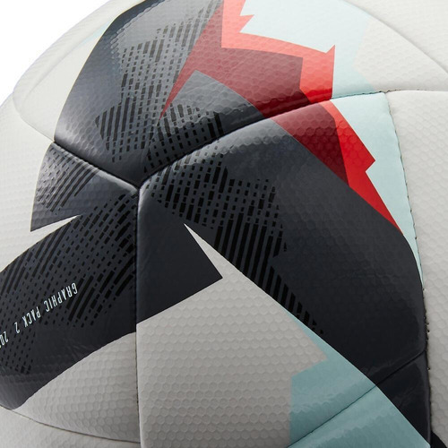 Bola De Futebol F550 T5 - Tamanho 5 Cor Branco-vermelho