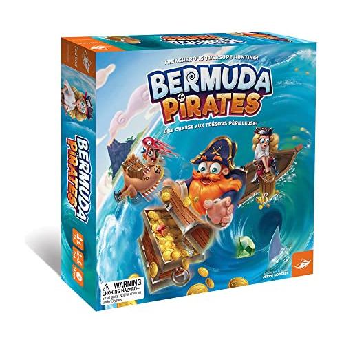 Foxmind, Bermuda Piratas Juego De Tablero Magnético 8rcnq