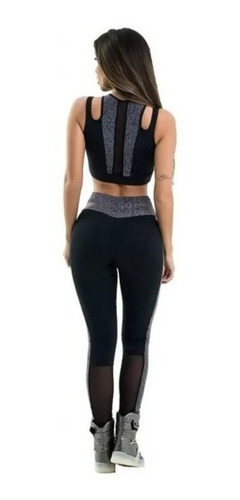 Imagem 2 de 2 de Conjunto Fitness Top + Leg Roupa De Academia, Ginástica 952
