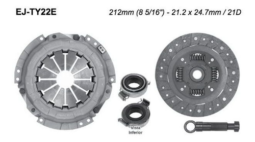 Kit Clutch Perfection Matrix 1.8 2003 2004 2005 2006 2007