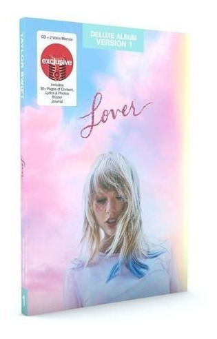 Taylor Swift Lover Deluxe Version 1 Cd+foto+poster En Stock