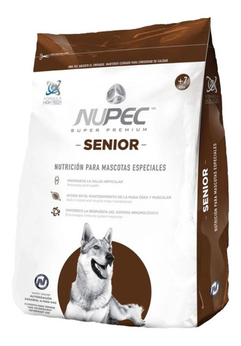 Imagen 1 de 1 de Nupec Premium Senior Adulto Mayor 2 Kg Alimento / Croquetas