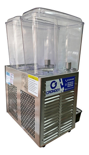 Máquina Refresquera Chichera 2 Tolvas Acero Inoxidable