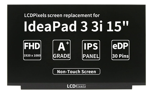 Pantalla Lcdpixels Repuesto Para Lenovo Ideapad Slim 3 3i 6
