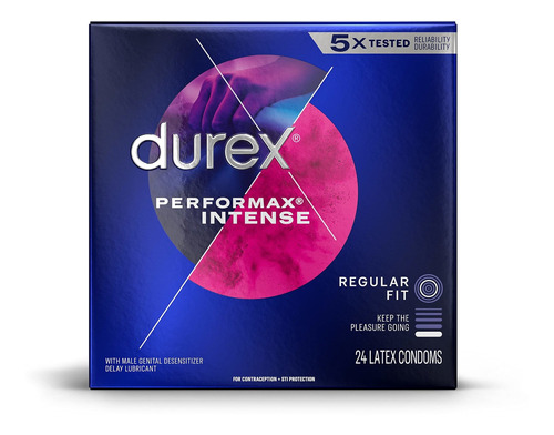 Condones De Ltex Natural Intenso De Durex Performax, Ultra F