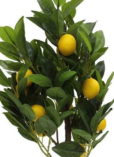 Planta De Limones Artificial Con Maceta