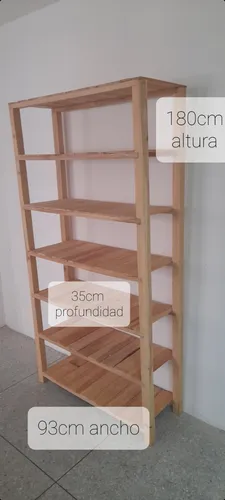 Estante Madera 7 Peldaños (Usado)