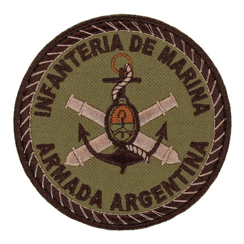 Parche Bordado Infantería De Marina Armada Argentina Mimetic