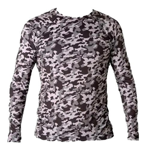 Remera Termica Acerbis Manga Larga Camuflado 