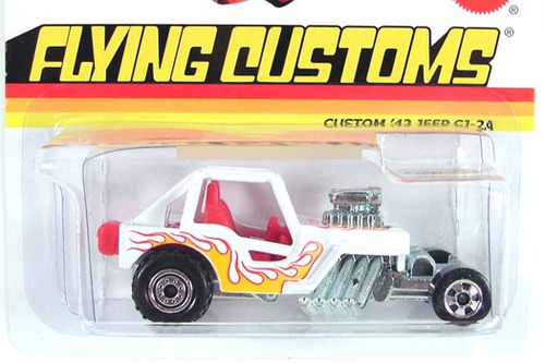 Hot Wheels - Flying Customs - Customes '42 Jeep Cj-2a - 1/64
