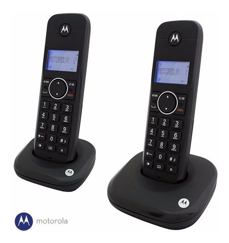 Telefone Motorola Sem Fio 2 Bases Moto 500id-2 Id.cham. Bina