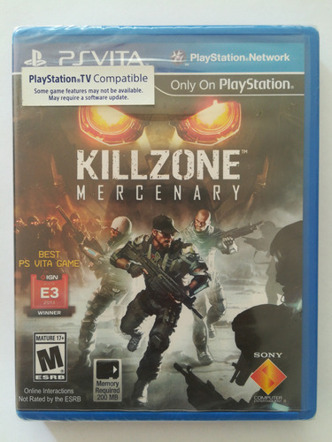 Killzone Mercenary Ps Vita 100% Nuevo, Original Y Sellado