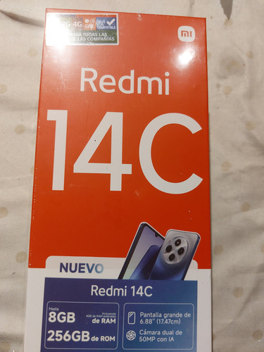Xiaomi Redmi 14c 4 + 8gb Ram 128gb Dual Sim Starry Blue