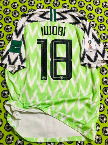 Jersey Camiseta Nike Nigeria Mundial 2018 Alex Iwobi Xl