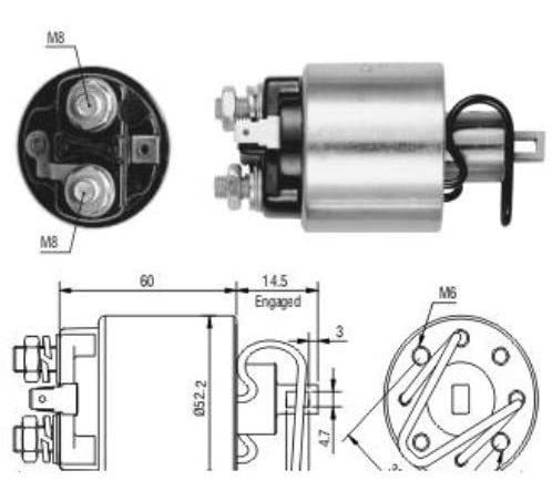 Imagen 2 de 4 de Automatico De Arranque Kia Rio / Ford Ranger / Focus Dts-717