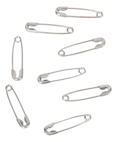 Lote De 1000pcs Imperdibles De Seguridad Metal Safety Pins