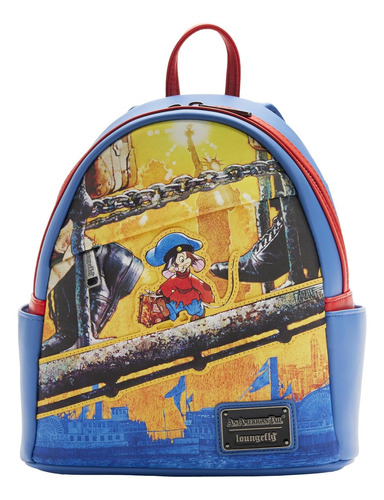 Loungefly An American Tail Fievel Scene Bolso De Hombro Con 