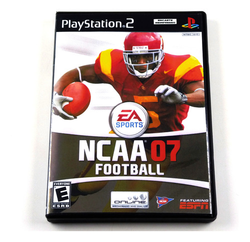 Ncaa Football 07 Original Playstation 2 Ps2