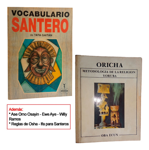Libro Santería Oricha Metodolog Religión Yoruba Vocabulario