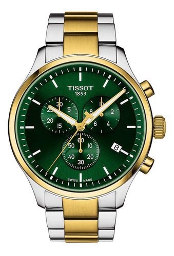 Tissot Reloj Casual Tissot Chrono Xl De Acero Inoxidable Pa.