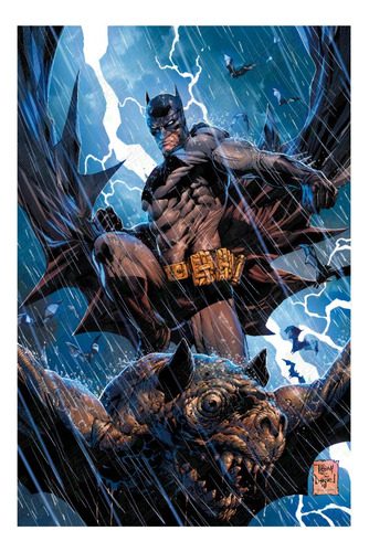 Póster Decorativo Comics Batman El Caballero En Tinieblas