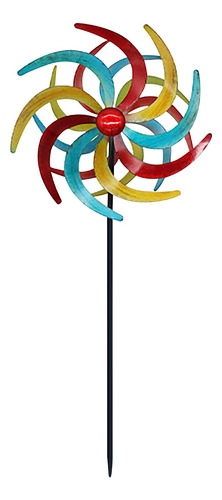 C Wind Spinners Leaves, Escultura Colorida De 16 Pulgadas Me