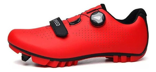 Zapatillas Ciclismo Mtb,zapatilla De Piel De Montaña A