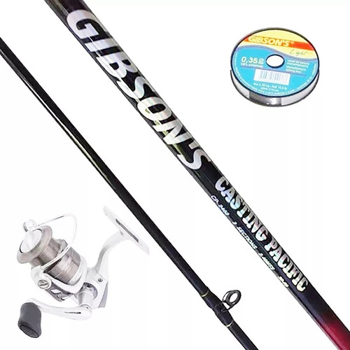 Imagen 1 de 4 de Combo Equipo Variada Rio Abu Garcia Gibsons + Regalo