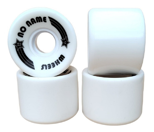Imagen 2 de 4 de Ruedas De Cruiser O Mini Longboard No Name 60mm X 44mm 78a