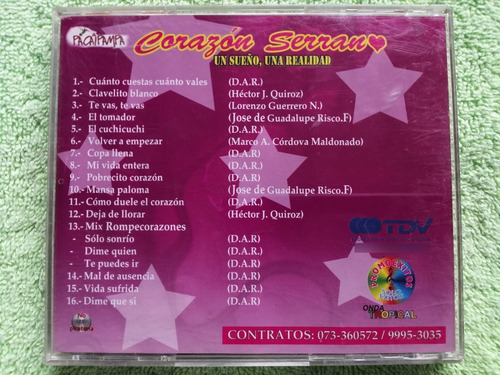 Eam Cd Corazon Serrano Un Sueño Una Realidad 2005 Sanjuanito