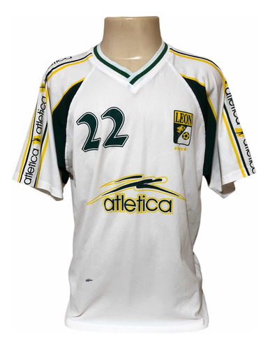 Camisa Do Leon Do México 1999 -- Atlética 22 - Ver Descrição (Usado)